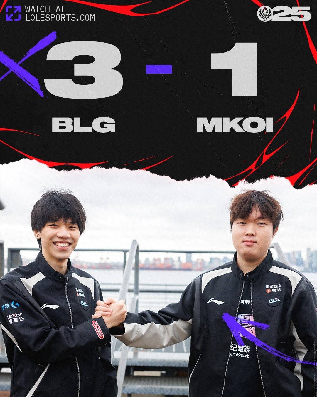 LOL-MSI：左手(shǒu)塞拉斯(sī)“闪电五(wǔ)连鞭”主宰比赛，BLG 3-1击败MKOI